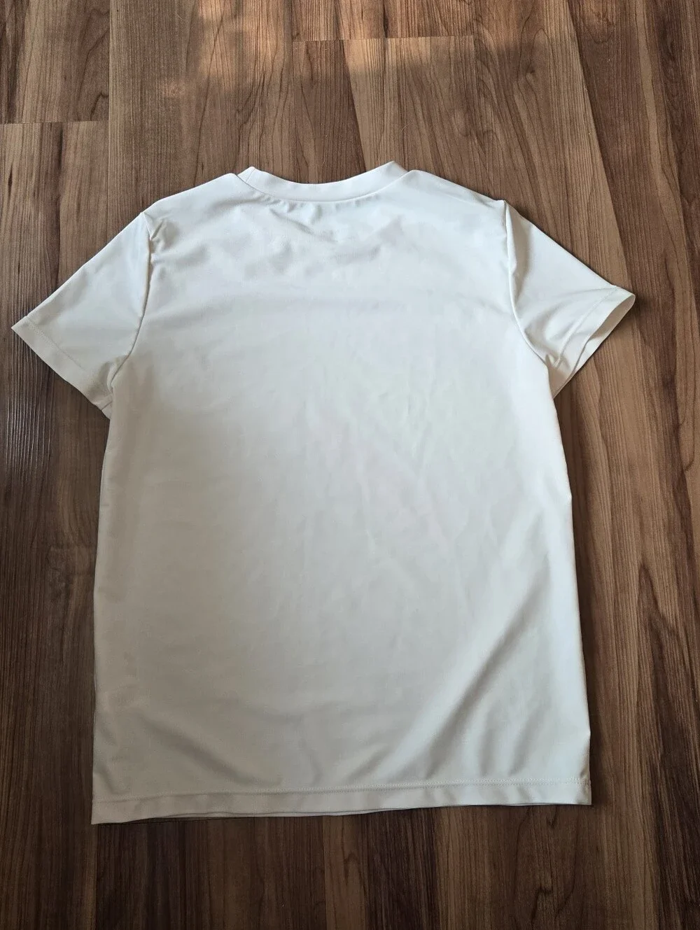 Kids size 10 VGUC set of two Short Sleeve Rashguards Cream & Pink